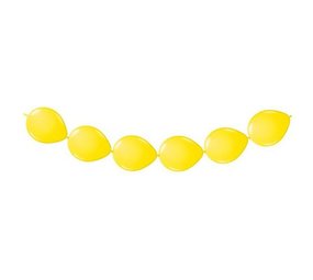 Yellow button balloons 3 meters | 8 pieces Yellow button balloons 3 meters | 8 pieces
