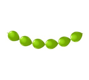 Lime Groene Knoopballons 3 Meter | 8 Stücke