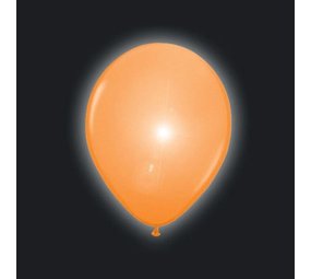 Orange balloons LED 25cm | 5 pieces Orange balloons LED 25cm | 5 pieces