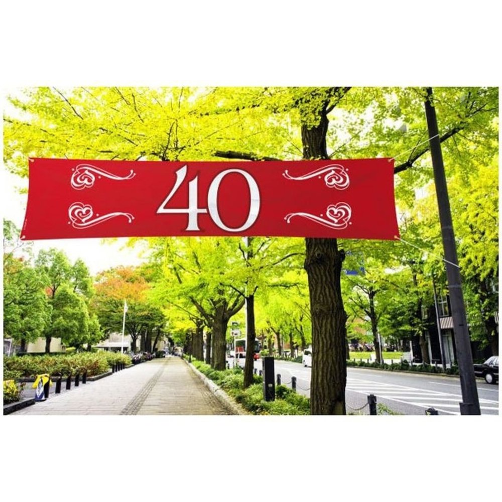 Banner Jubiläum 40 Jahre Banner Jubiläum 40 Jahre