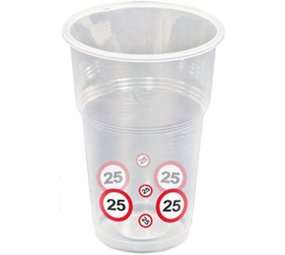 Folat Cup traffic sign 25 years 10 pieces Folat Cup traffic sign 25 years 10 pieces