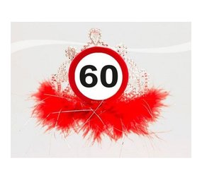 Folat Signe de la circulation de diadème 60