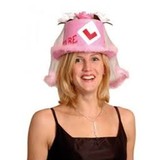 Chapeau rose mariée à être Chapeau rose mariée à être