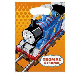 Amscan Sac de fête Thomas de train Classic Orange 6 pièces Amscan Sac de fête Thomas de train Classic Orange 6 pièces