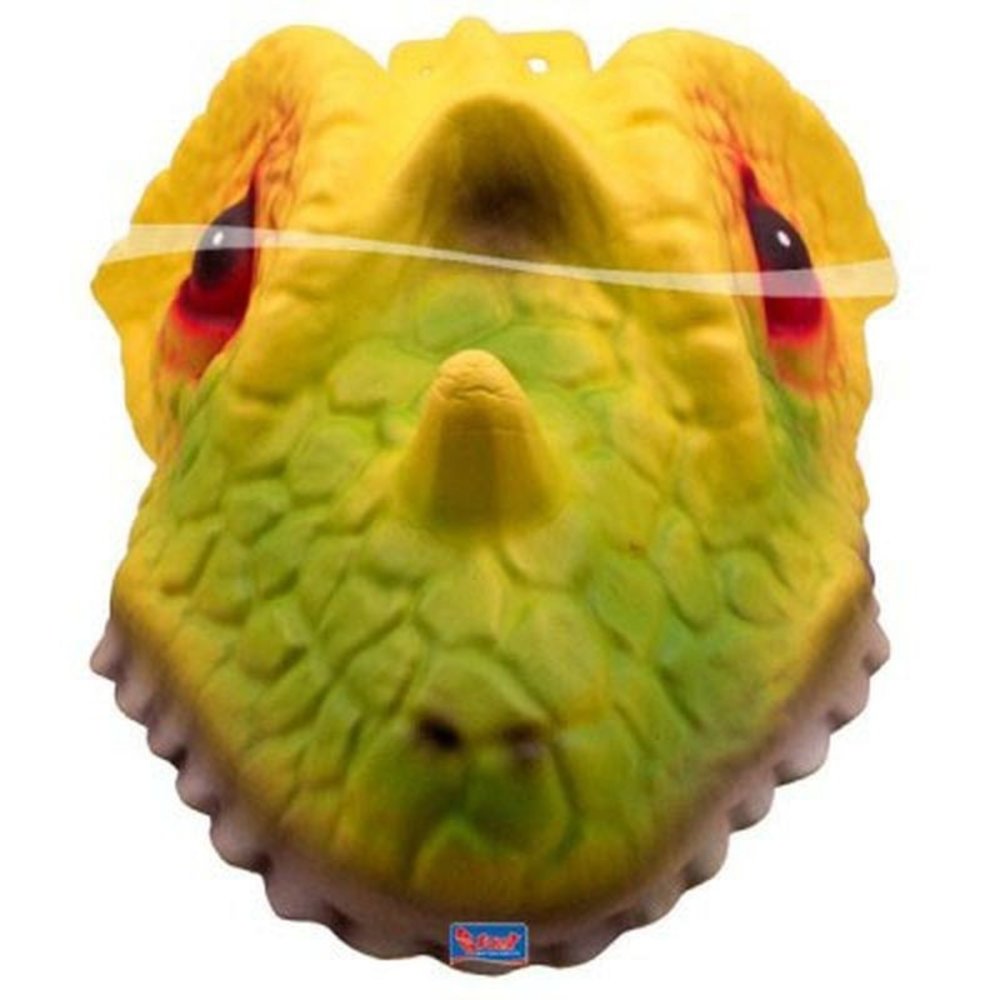 Maske Krokodilschaumgelb