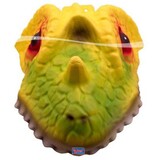 Maske Krokodilschaumgelb Maske Krokodilschaumgelb