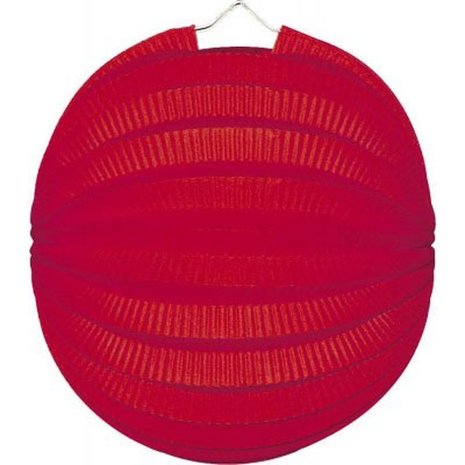 Lampion rood bol