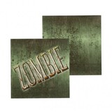 Servet Zombie 33x33cm 12 stuks Servet Zombie 33x33cm 12 stuks