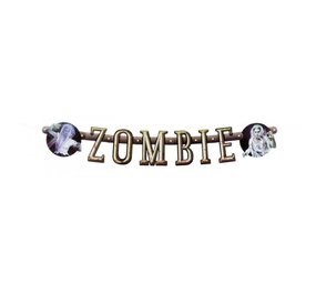 Letter garland Zombie Letter garland Zombie