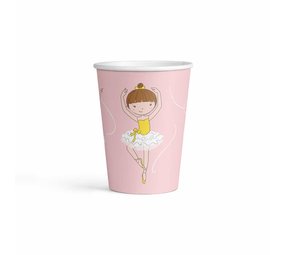 Amscan Beker Ballerina Little Dancer | 8 stuks