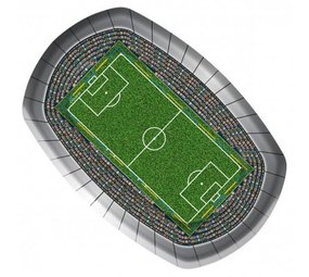 Amscan Voetbal Borden Stadion 18x24cm | 6 stuks Amscan Voetbal Borden Stadion 18x24cm | 6 stuks