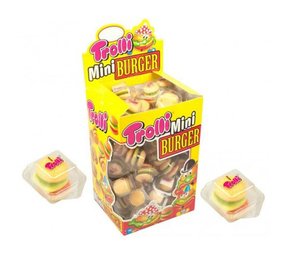 Candy Gum Trolli Mini Hamburger | pro Einheit Candy Gum Trolli Mini Hamburger | pro Einheit