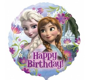 Amscan Feuille de ballon gelée Joyeux anniversaire | 43 cm Amscan Feuille de ballon gelée Joyeux anniversaire | 43 cm