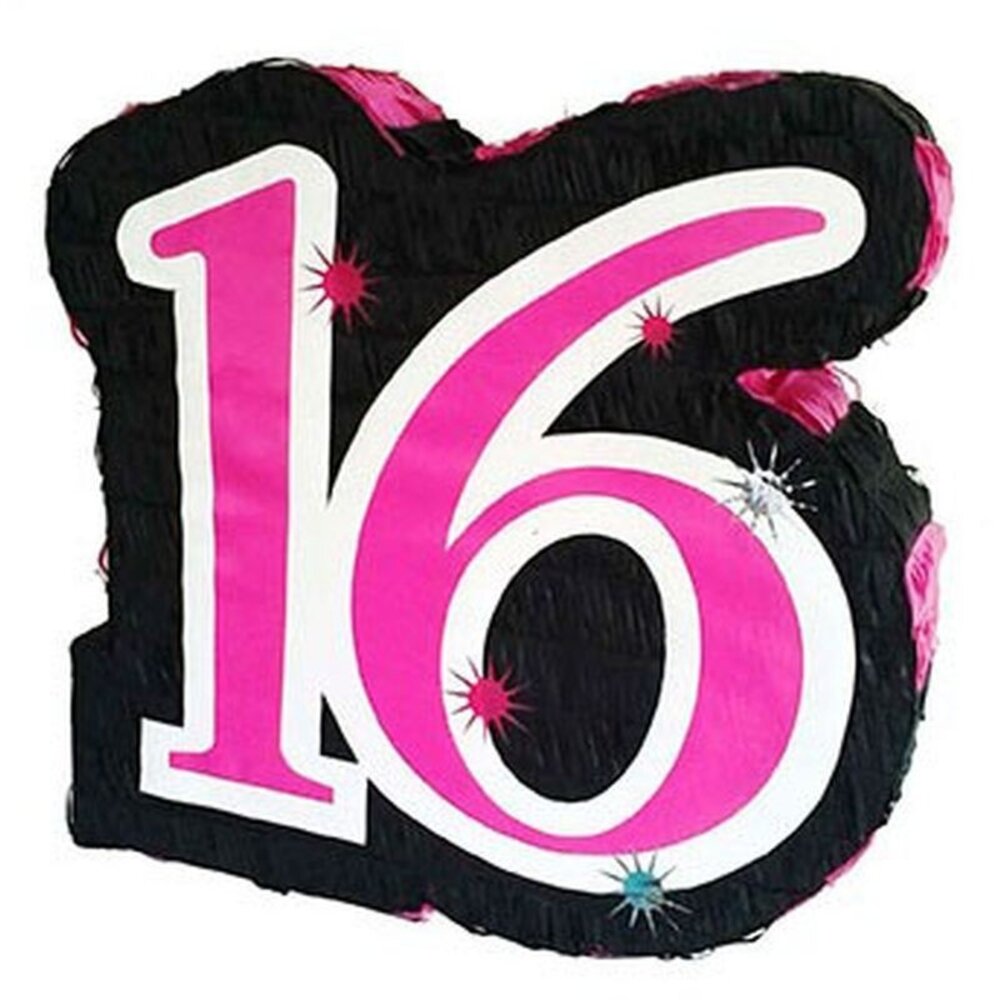 Pinata 16 Jahre rosa Pinata 16 Jahre rosa