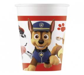 Procos Party Cups Paw Patrol Carton 200ml | 8 pieces
