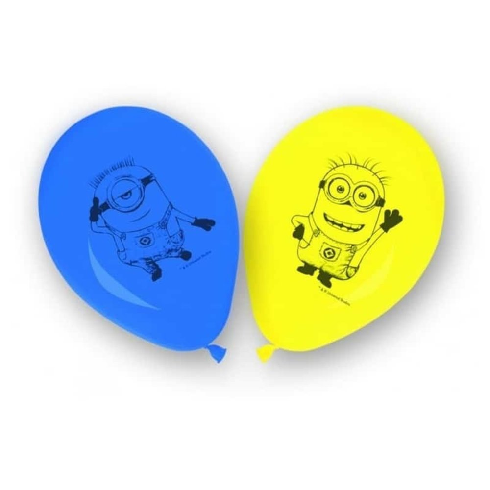 Ballon Minions Yellow-Blue 8 pièces Ballon Minions Yellow-Blue 8 pièces
