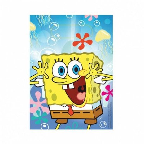 Sac de fête Spongebob Splash 6 pièces