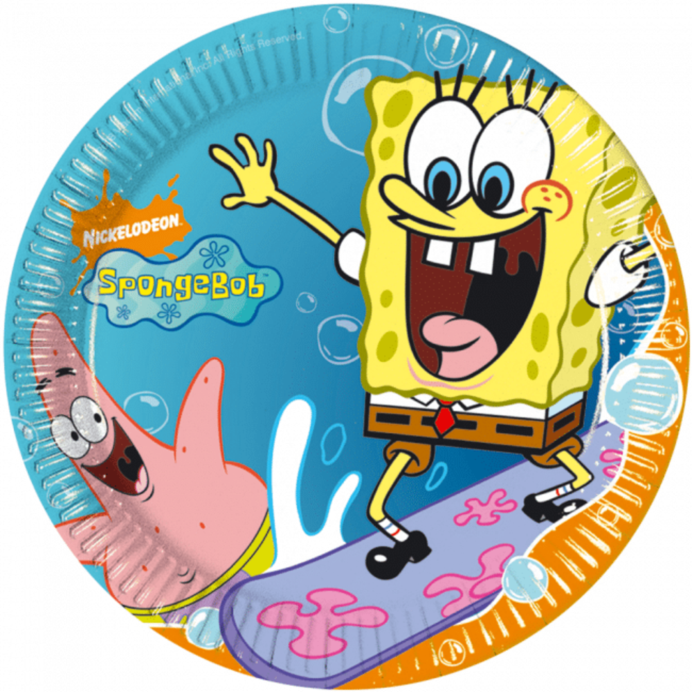 Spongebob Cake Board | 10 morceaux Spongebob Cake Board | 10 morceaux