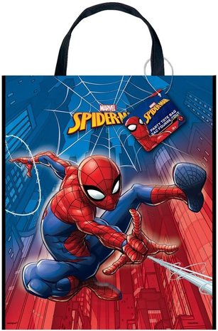 Spiderman Handling bag 34x29cm | 1 piece Spiderman Handling bag 34x29cm | 1 piece