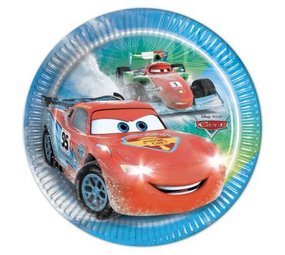 Bord Cars Ice Racers 18cm | 8 stuks Bord Cars Ice Racers 18cm | 8 stuks
