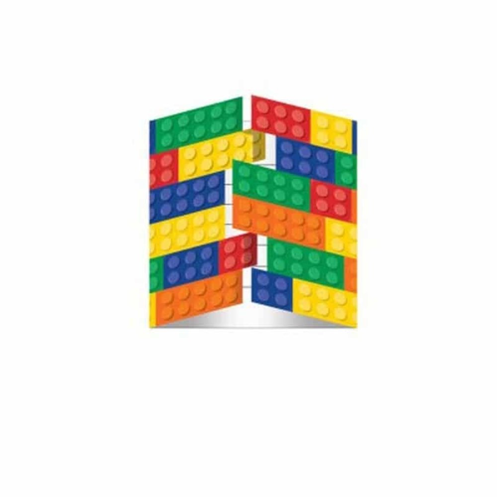 Uitnodiging Lego | 8 stuks Uitnodiging Lego | 8 stuks