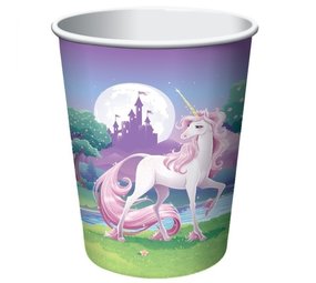 Cup Unicorn Fantasy 266ml | 8 pièces