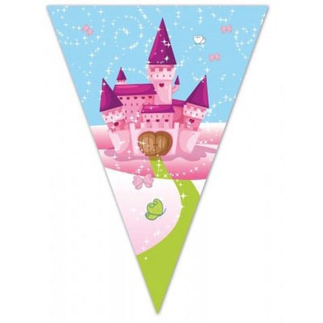Procos Party Unicorn Castle Bunting Garland 2.3 m | per Unit
