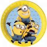 Bord Minions | Despicable Me 23cm | 8 stuks Bord Minions | Despicable Me 23cm | 8 stuks