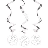 Decoratie Swirl Communie | 3 stuks Decoratie Swirl Communie | 3 stuks