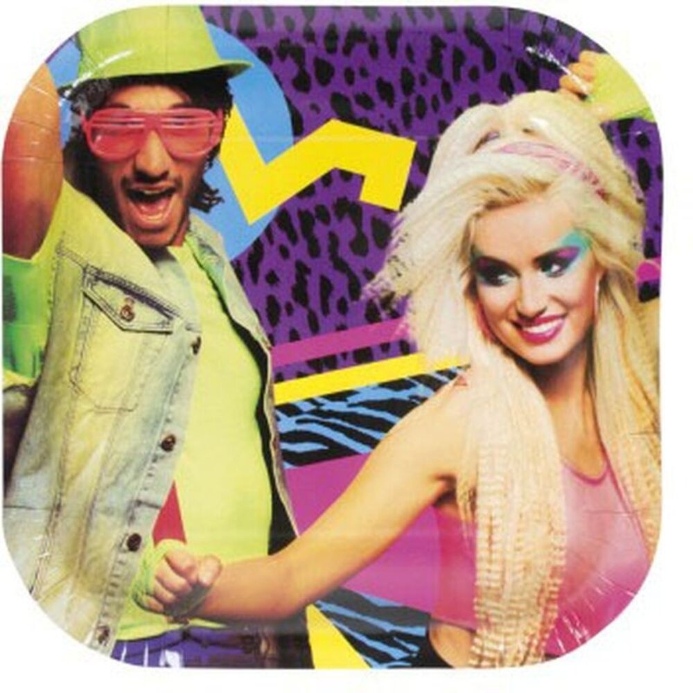 Board 80s 25x25cm | 6 pieces Board 80s 25x25cm | 6 pieces