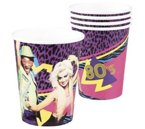 Cups 80s 25cl | 6 pieces