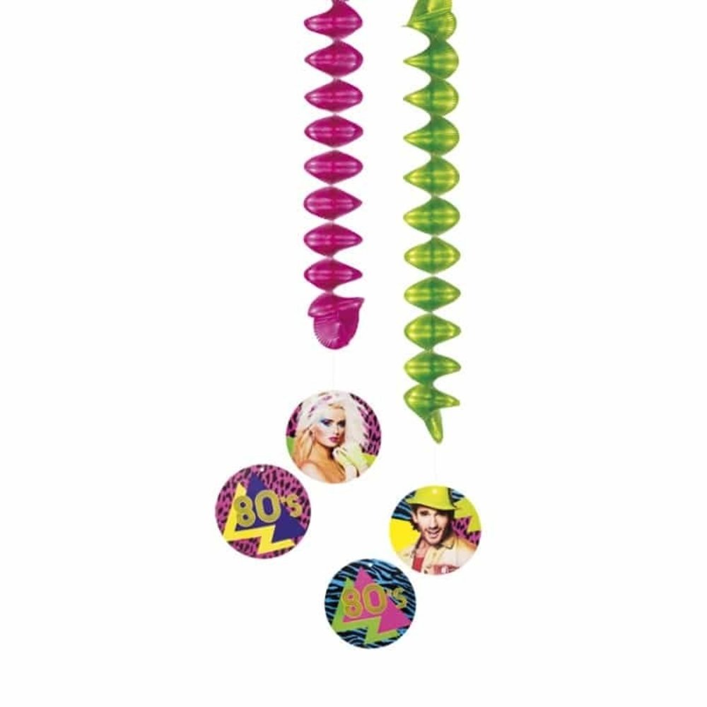 Decoration Spiral 80s 2 pieces Decoration Spiral 80s 2 pieces