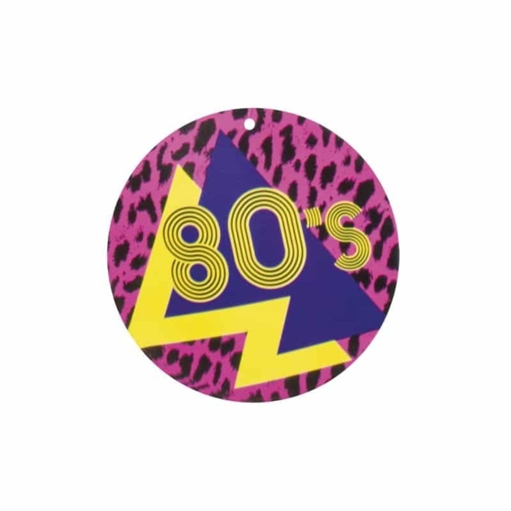 Décoration spirale 80s 2 pièces