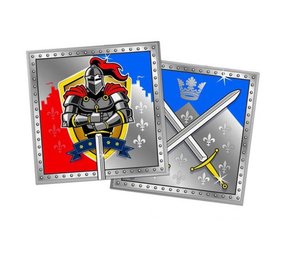 Folat Serviette Bouclier de chevalier 33x33cm | 20 pcs.