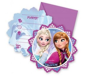 Procos Party Invitations surgelées Lumières | 6 morceaux Procos Party Invitations surgelées Lumières | 6 morceaux