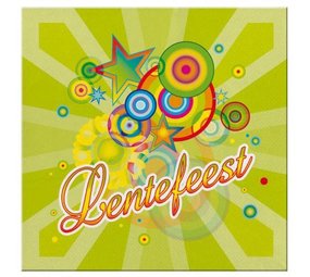Servet Lentefeest 20 stuks Servet Lentefeest 20 stuks