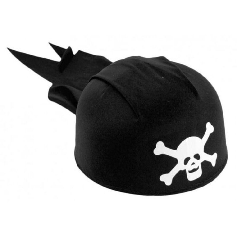 Bandana pirate noir | par unité