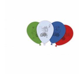 Procos Party Ballon Avengers Assemble 28cm | 8 stuks Procos Party Ballon Avengers Assemble 28cm | 8 stuks