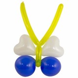 Folat Balloon set butterfly do it yourself | 4 pieces Folat Balloon set butterfly do it yourself | 4 pieces