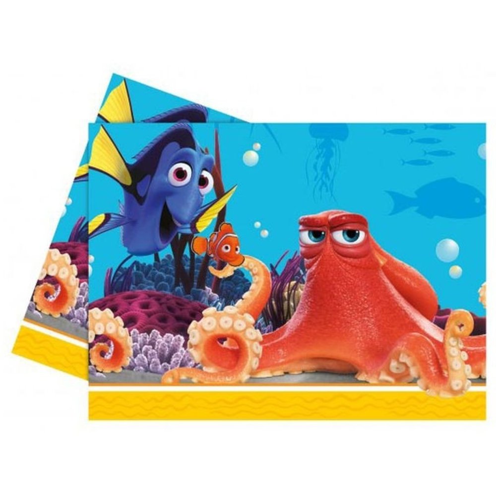 Tischdecke findet Dory