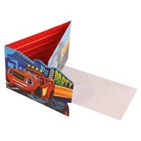 Invitation Blaze and the Monster Wheels 8 pieces Invitation Blaze and the Monster Wheels 8 pieces