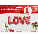 Folat Feuille d'aluminium ballon Love | 36 cm