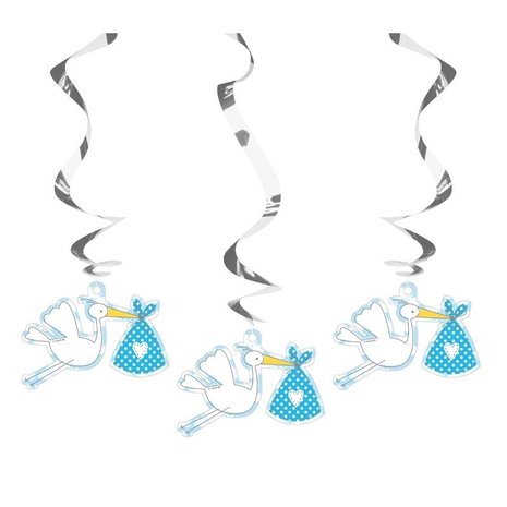 Decoration swirl it's a boy! | 3 pieces