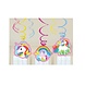 Aufhängendekoration Einhorn Regenbogen Aufhängendekoration Einhorn Regenbogen