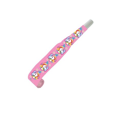 Amscan Einhorn-Regenbogen Rollzungen 30 cm | 8 Stück Amscan Einhorn-Regenbogen Rollzungen 30 cm | 8 Stück