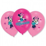 Balloon Minnie Mouse 4 Colors Print 6 pieces Balloon Minnie Mouse 4 Colors Print 6 pieces