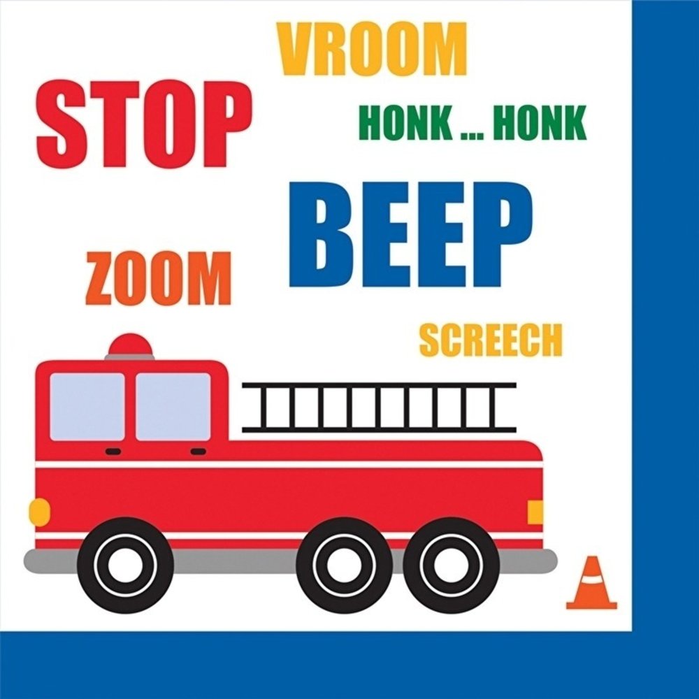 Servetten Traffic Jam 33x33cm | 16 stuks