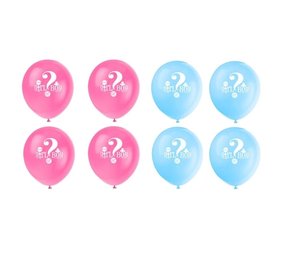 Ballons Gender révéler | 8 pièces Ballons Gender révéler | 8 pièces