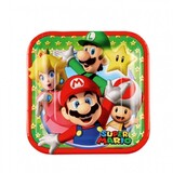 Procos Party Plate Super Mario 18cm | 8 pieces