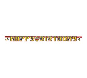 Amscan Sam the Fireman Letterlinger Happy Birthday 180x15cm | per Unit